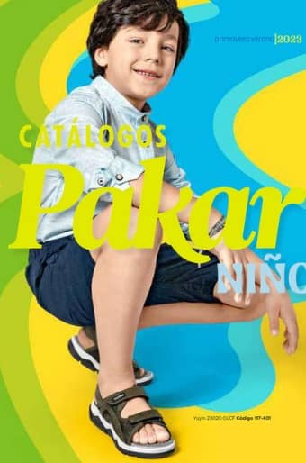 catalogo Pakar shoes niños Primavera verano 2023
