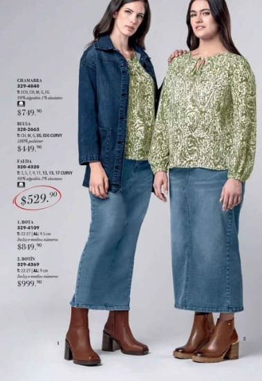 andrea jeans falda jeans para mujer