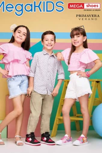 Catalogo Megashoes niños Calzado 2025 PV