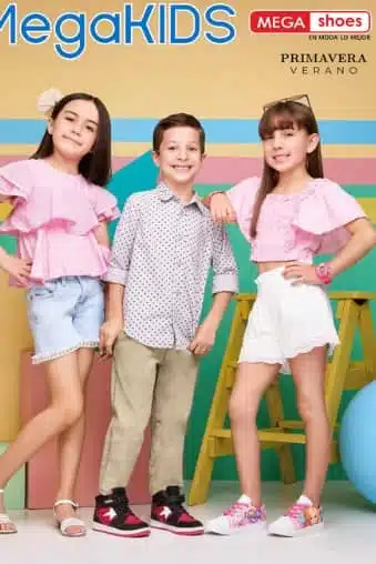 Catalogo Megashoes niños Calzado 2025 PV