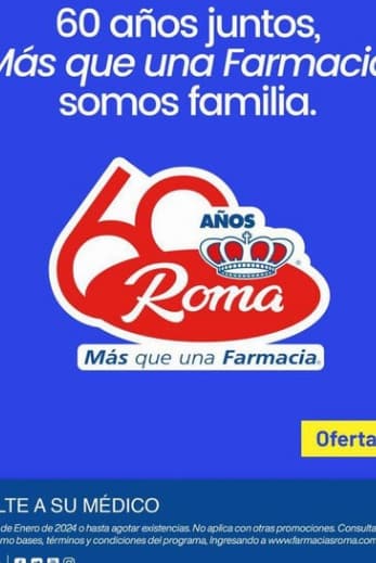Catalogo Farmacia Roma Mexico Enero 2024
