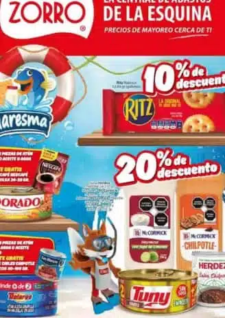 Catalogo Zorro abarroteros Abril 2025 Ofertas central de abastos