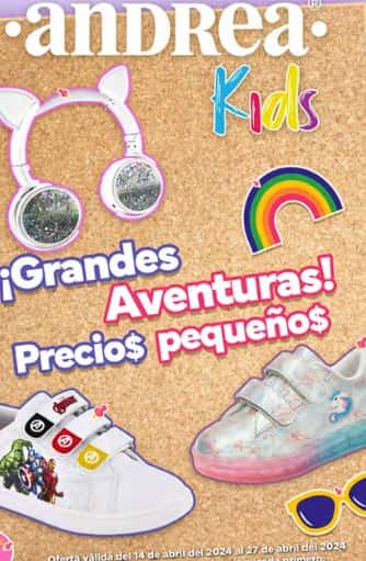 Catalogo andrea especial dia del niño  :  Ofertas 2024