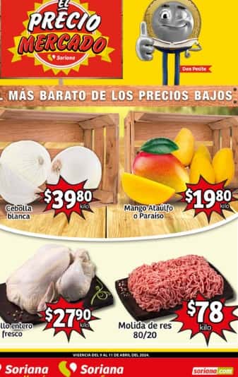 Catalogo Soriana Mercado Abril 2024| ofertas