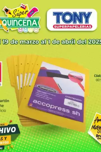 Catalogo Tony Super Papelerias junio 2025 Ofertas
