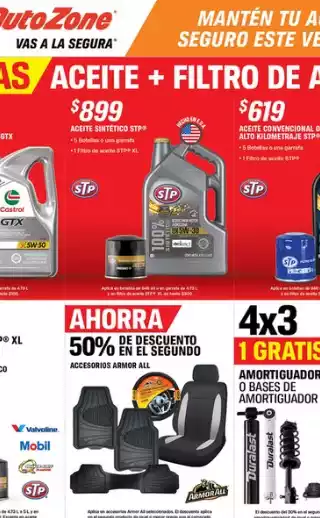 Catálogo AUTOZONE Ofertas Agosto 2025