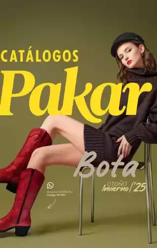 Catálogo Pakar Shoes Botas Otoño Invierno 2025