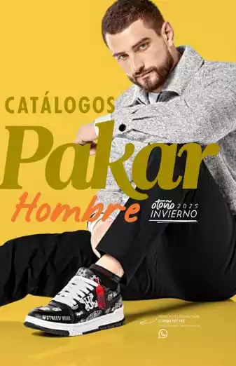 Catalogo zapatos caballero Pakar OI 2025