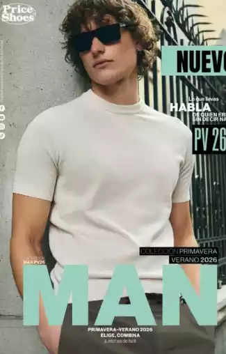 Catalogo Price Shoes Ropa Caballeros PV 2026