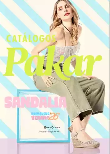 Pakar Shoes Sandalias Collection Primavera verano 2026
