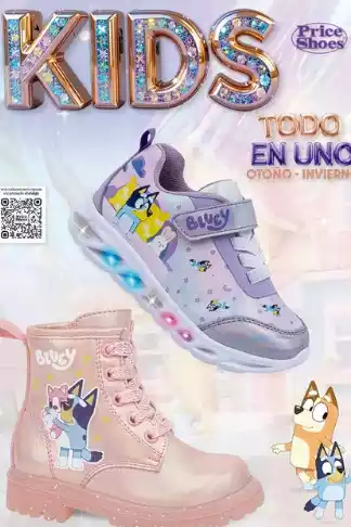 Price Shoes Todo en Uno kids 2025 2026 catálogo