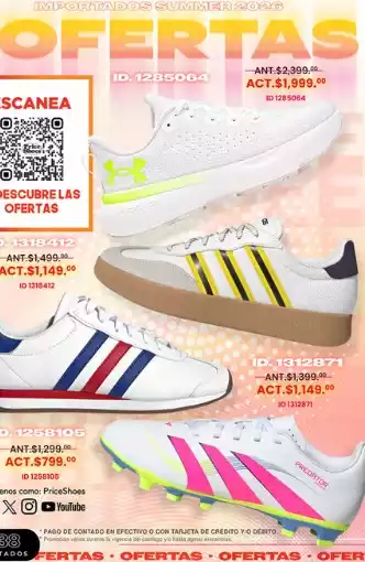 Catalogo Price Shoes importados Summer 2026 Ofertas