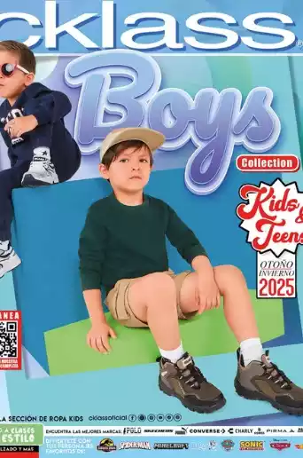 catalogo Cklass calzado niño Otoño invierno 2025