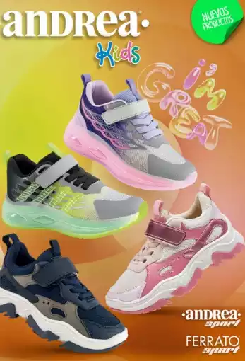 Catalogo Andrea Sport infantil 2025 Otoño