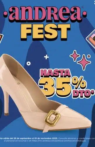 Outlet Andrea Fest Hasta 35% Dto 2025 Octubre