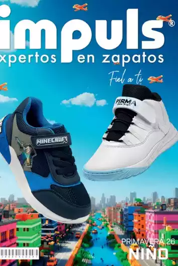Catalogo impuls 2026 Calzado niños
