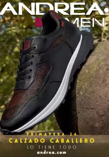 Catalogo Zapatos Andrea Hombre Primavera 2026