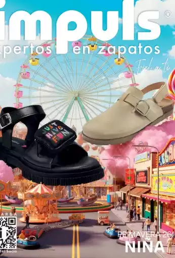 Catalogo impuls 2026 calzado Niñas Primavera