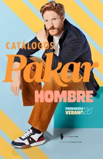Catalogo zapatos caballero Pakar PV 2026