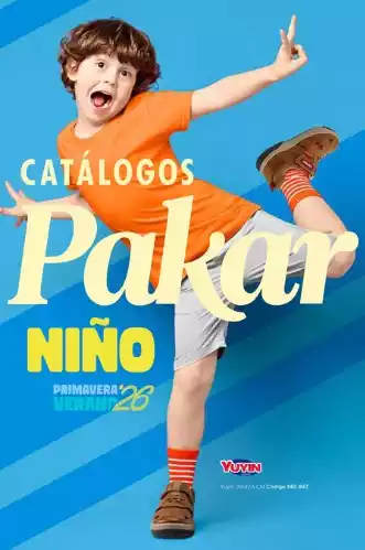Pakar calzado Niños Primavera Verano 2026