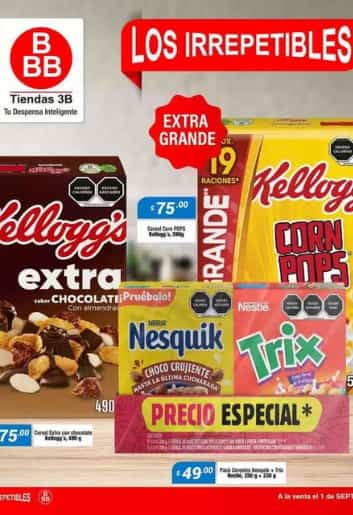 Catalogo Tiendas Tres B Septiembre 2025