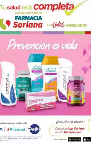 Soriana Híper Farmacia 31 de Octubre 2025