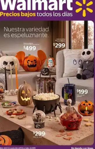Catálogo WALMART México Hasta 13 de Octubre 2025
