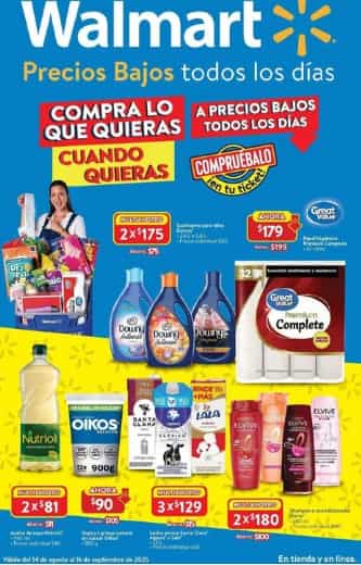 Catálogo WALMART México Hasta 16 de Septiembre 2025