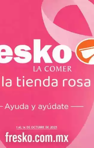 Catálogo la Comer Fresko 30 de Octubre 2025 3X2