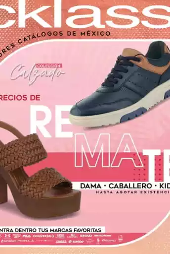 Cklass Remate Calzado primavera verano 2026