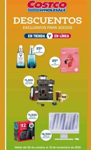 Catálogo COSTCO México 2025 Noviembre Ofertas