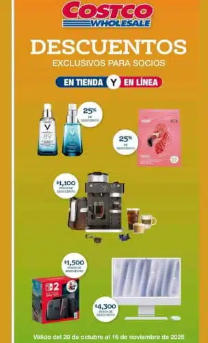 Catálogo COSTCO México 2025 Noviembre Ofertas