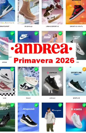 Calzado Andrea Deportivos 2026 primavera