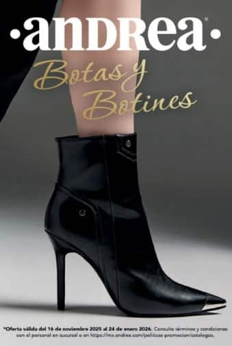 Catalogo BOTAS Andrea Mujer 2025 Botines