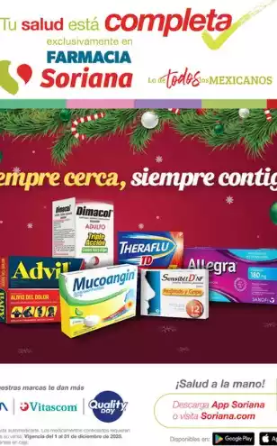 Soriana Híper Farmacia 31 de Diciembre 2025