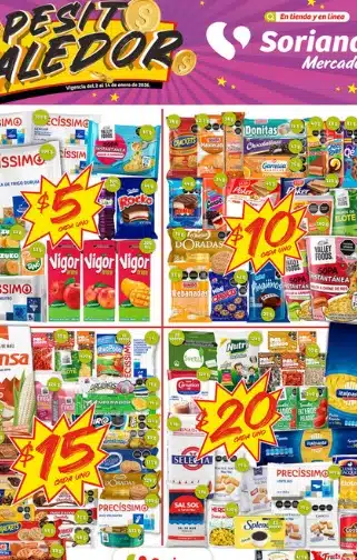 Catálogo Soriana Mercado Enero 2026 Ofertas