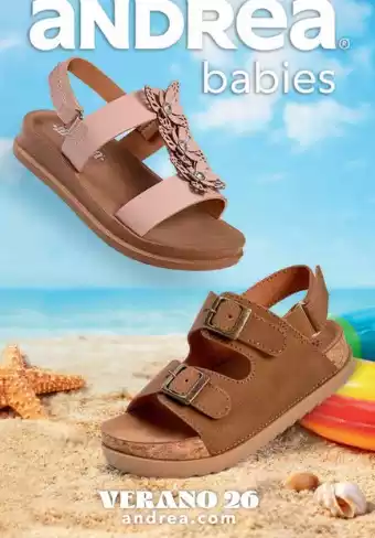 Catalogo Zapato Andrea kids Babies Verano 2026