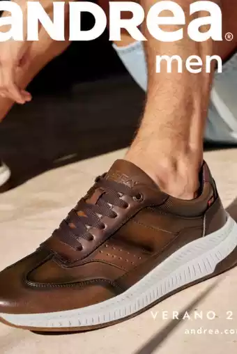 Catalogo Zapatos Andrea Hombre Verano 2026