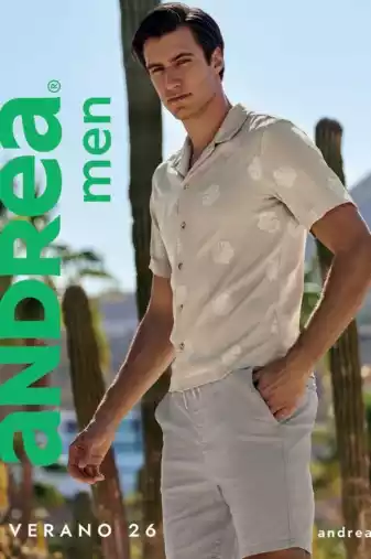 Descubre Andrea Ferrato Hombre 2026 : Verano