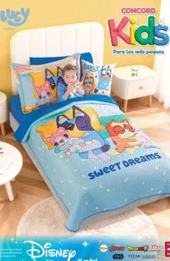 catálogo Concord niños 2026 sabanas y colchas