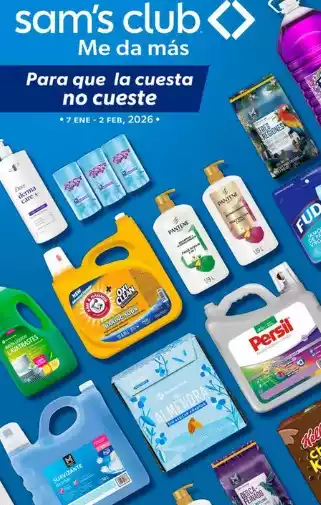 Cuponera SAM’S CLUB México - Hasta 02 De Febrero 2026