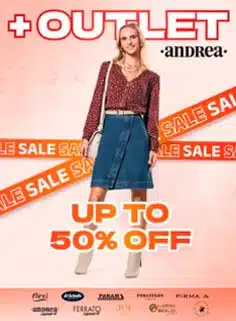 andrea outlet febrero 2026 