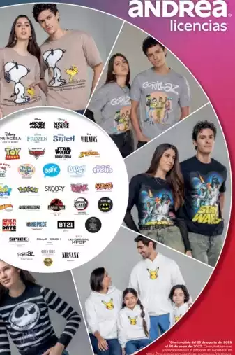 Outlet Andrea Licencias 2026 Tus Personajes Favoritos