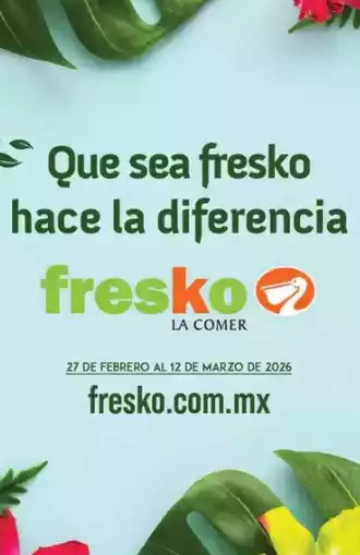 Catálogo FRESKO 12 de Marzo 2026 3X2