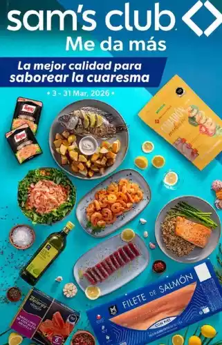 SAM'S CLUB Ofertas Hasta 30 de Marzo 2026