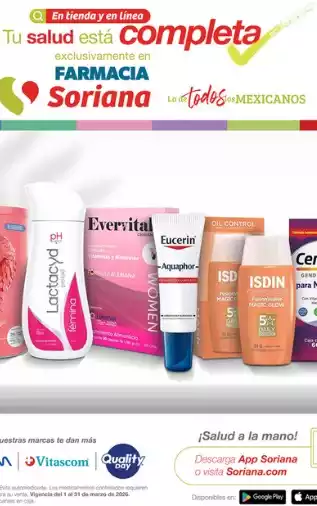 Soriana Híper Farmacia 30 de Marzo 2026