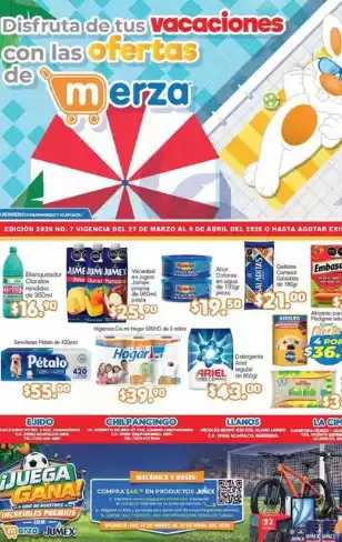 Catalogo Merza Abril 2026 Ofertas