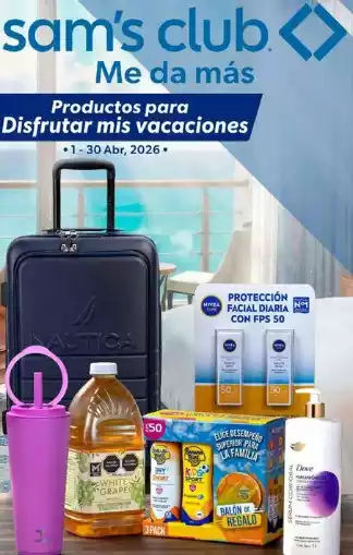 SAM'S CLUB Ofertas Hasta 30 de Abril 2026
