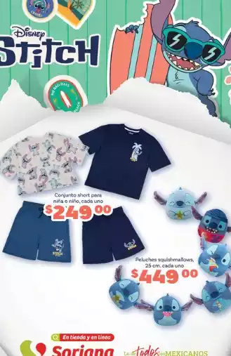 Soriana Hiper Especial Stitch Abril 2026