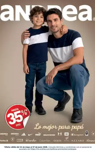 Catalogo Andrea lo Mejor para Papá Junio 2026